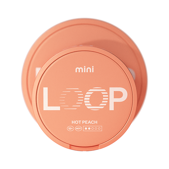 Loop Hot Peach Mini Snusmarkt