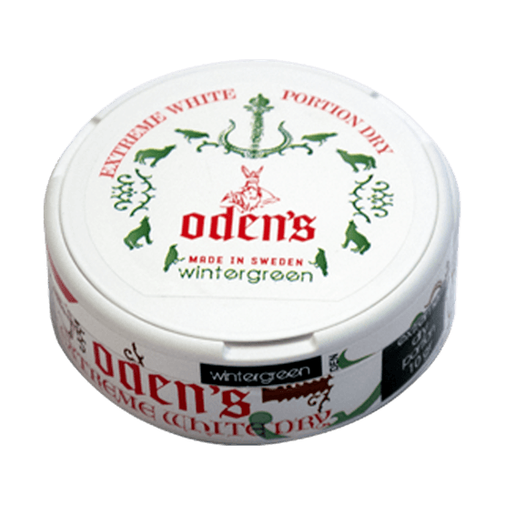 Odens Wintergreen Extreme White Dry Portion