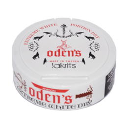 Odens Lakrits Extreme White Dry Portion