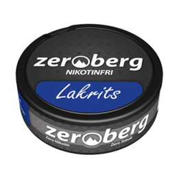 Zeroberg Lakritze Nikotinfrei Portion
