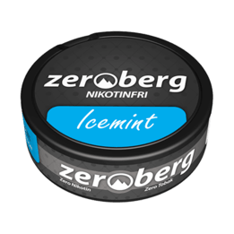 Zeroberg Icemint Nikotinfrei Portion