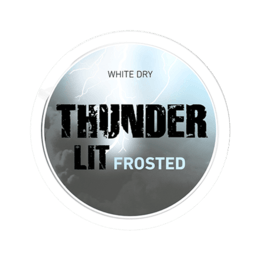 Thunder Lit Frosted White Dry