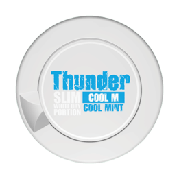 Thunder Cool Mint Slim White Dry