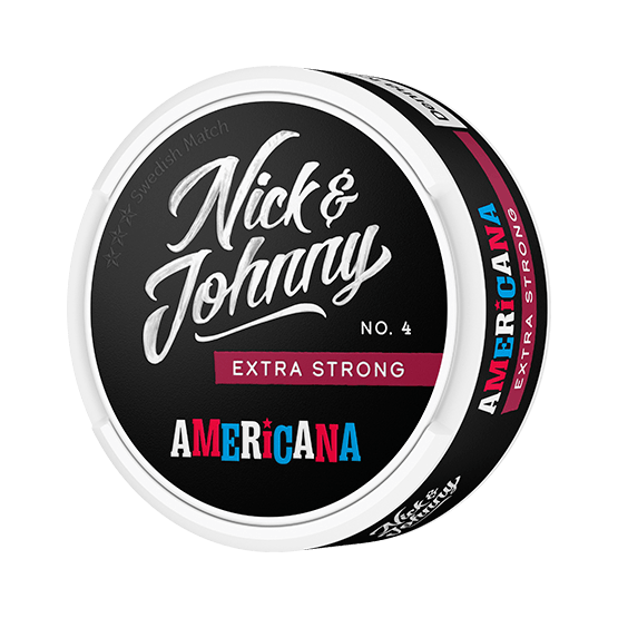 Nick and Johnny Americana Xtra Strong portion