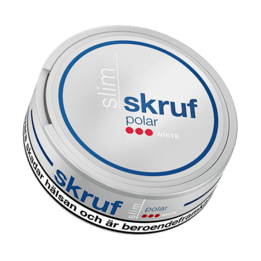 Skruf Slim Polar Stark White