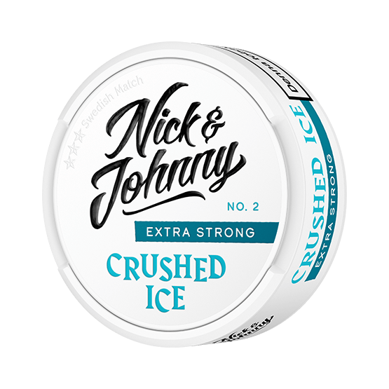 Nick and Johnny Crushed Ice Xtra Strong White Portion