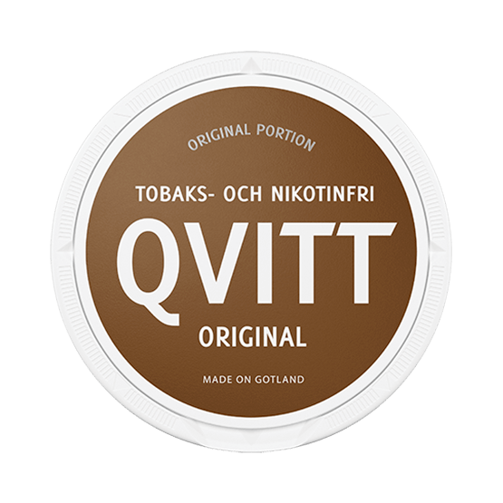 Qvitt Original Nikotinfrei Portion