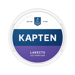 Kapten Lakritze White Portion
