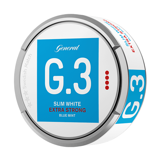 General G3 Slim Mint Extra Strong White Portion