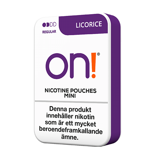 on! Licorice 3 mg