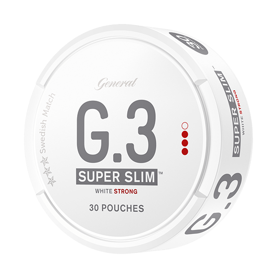 General G3 Superslim Strong White Portion