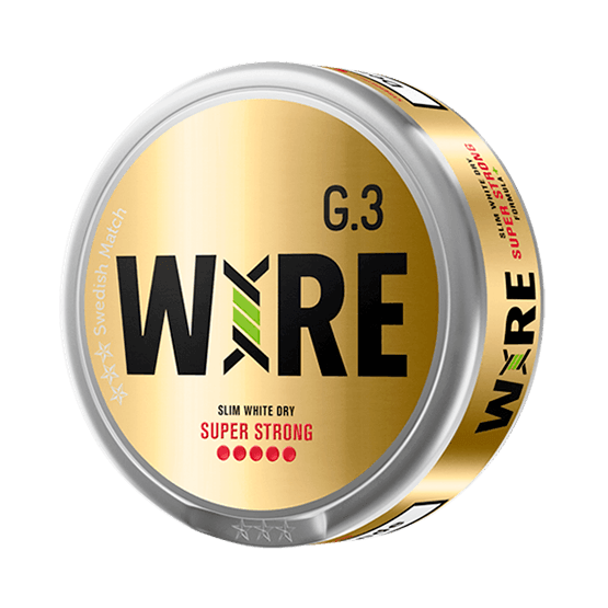 General G3 Wire Slim White Dry Super Strong Portion