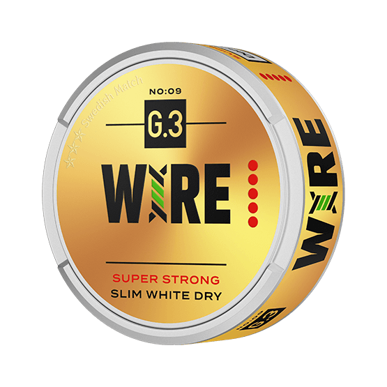 General G3 Wire Slim White Dry Super Strong Portion