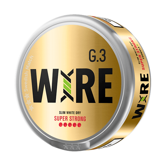 General G3 Wire Slim White Dry Super Strong Portion