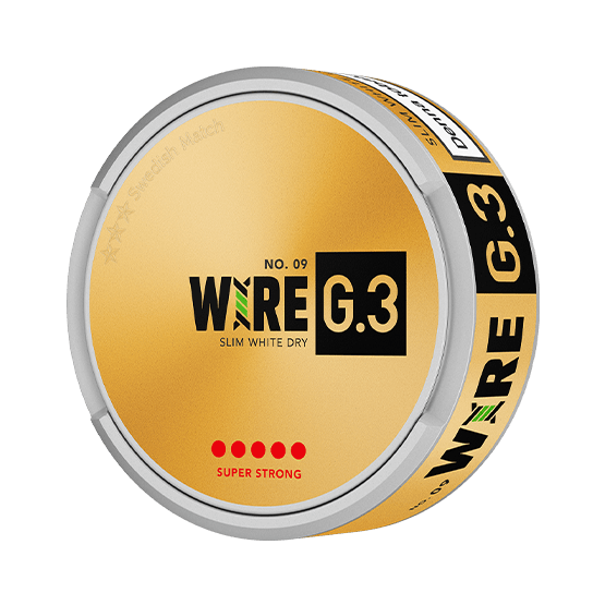 General G3 Wire Slim White Dry Super Strong Portion