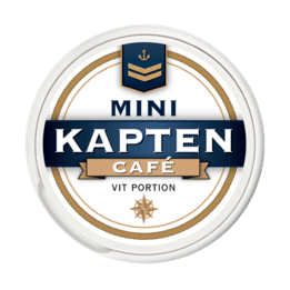 Kapten Mini Café Vit Portion