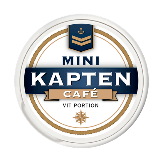 Kapten Mini Café Vit Portion
