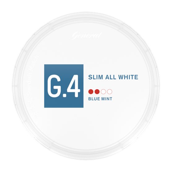 General G4 Blue Mint Slim All White