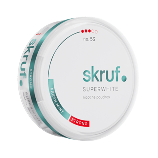 Skruf Superwhite No.53 Fresh Mint Stark