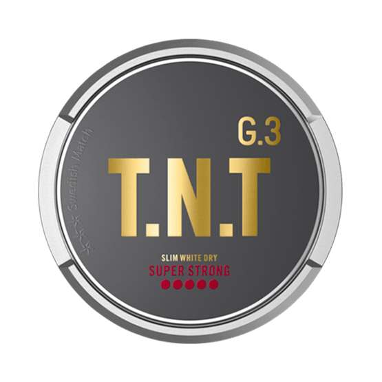 General G3 TNT Slim White Dry Super Strong Portion