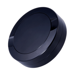 DUS Snus Dose Schwarzes Aluminium