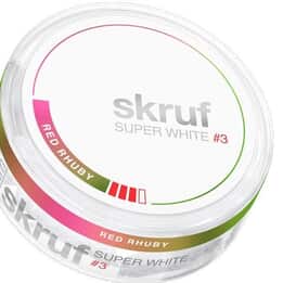 Skruf Super White Red Rhuby Portion
