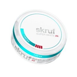 Skruf Super White Slim Fresh Extra Strong Portion