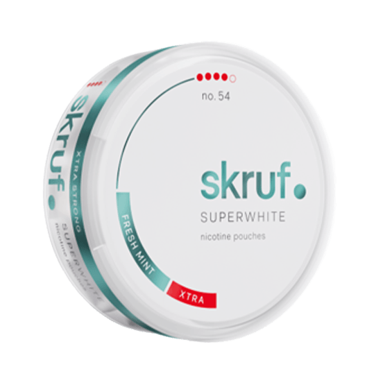 Skruf Superwhite No.54 Fresh Mint Xtra Stark