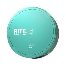 Rite Mint Large White Portionssnus Snus