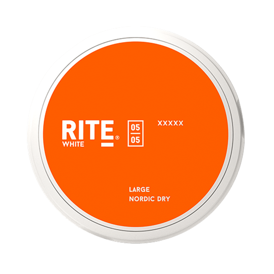 Rite Nordic Dry Large White Portionssnus Snus