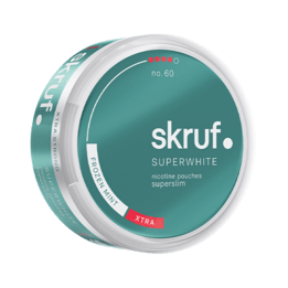 Skruf Superwhite No.60 Frozen Mint Superslim Xtra Stark