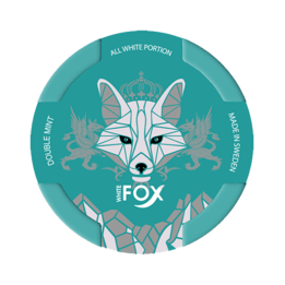 White Fox Double Mint Slim All White Portion