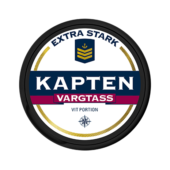 Kapten Vargtass Extra Stark Weiss Portion