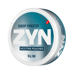 ZYN Slim Deep Freeze Strong All White Portion
