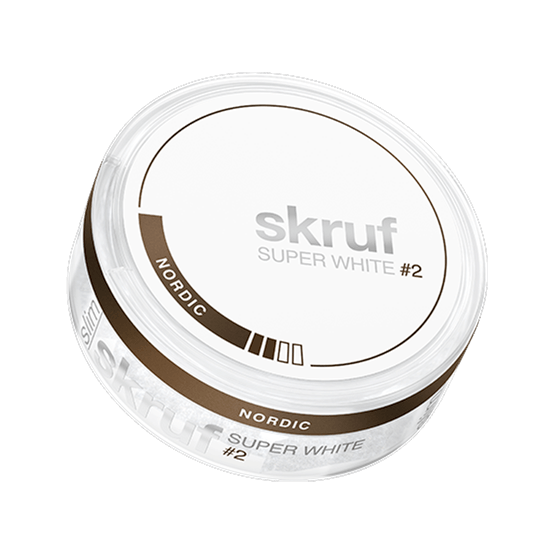 Skruf Super White Nordic Liquorice