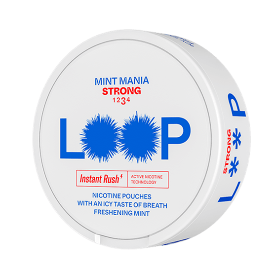 LOOP Mint Mania Strong Snus SnusMarkt.ch