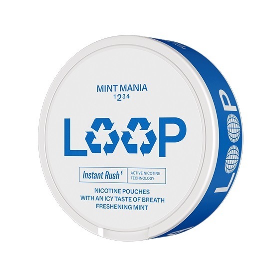 Loop Mint Mania Slim All White Portion