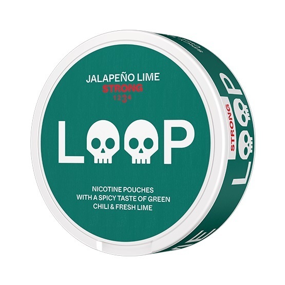Loop Jalapeno Lime Slim Strong All White Portion
