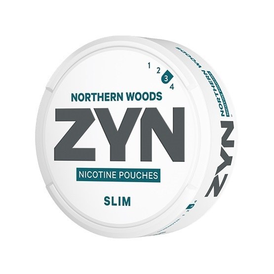 ZYN Slim Northern Woods All White Portion