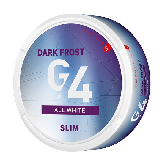 General G4 Dark Frost Slim All White Portion