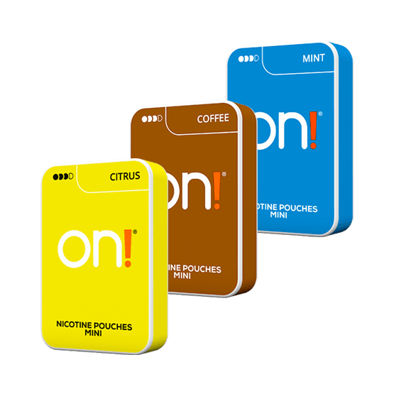 Unser Ferien Mixpack - On! Mint, Citrus & Coffee 6 mg Strong