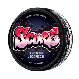 SCORE Raspberry Licorice White Portion