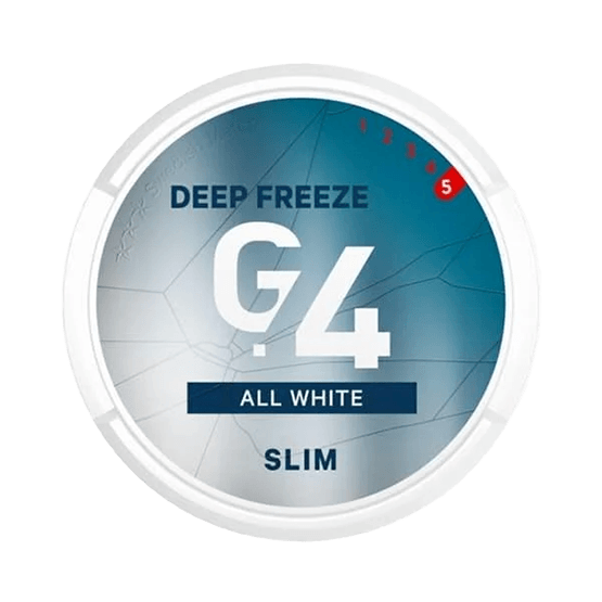General G4 Deep Freeze Slim  All White Portion