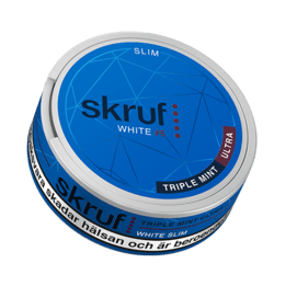 Skruf Slim Triple Mint White Ultra #5