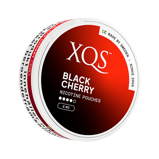XQS Black Cherry Slim All White Portion