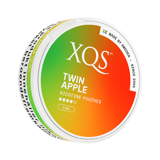 XQS Twin Apple Slim All White Portion