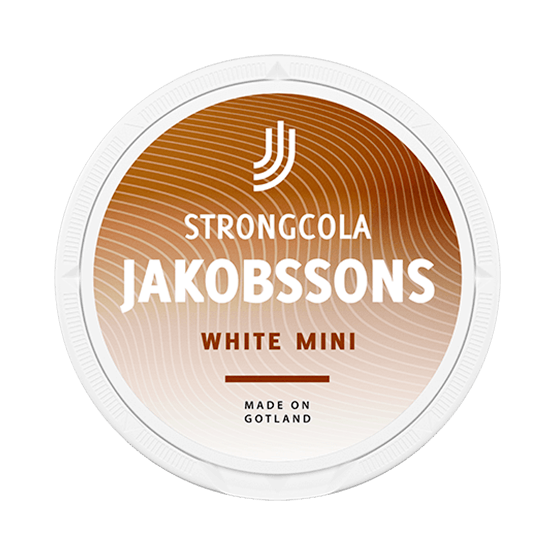 Jakobssons Strong Cola MiniWhite Portion