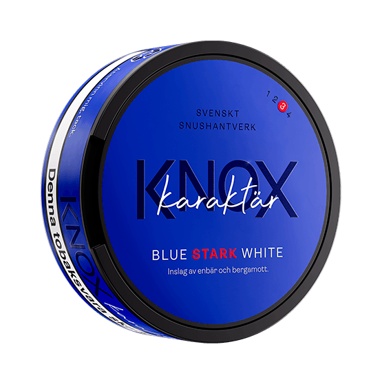 Knox Blue Stark White Portion