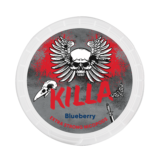 Killa Blueberry Extra Strong Slim All White Portion
