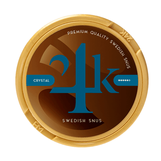 24K Crystal Limited Edition White Portion Snus